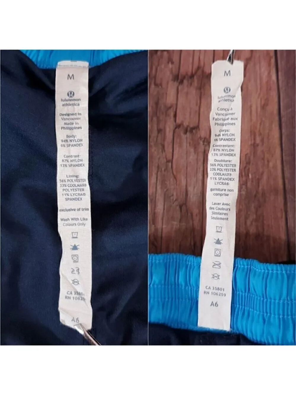 Lululemon Mens Medium 8.5